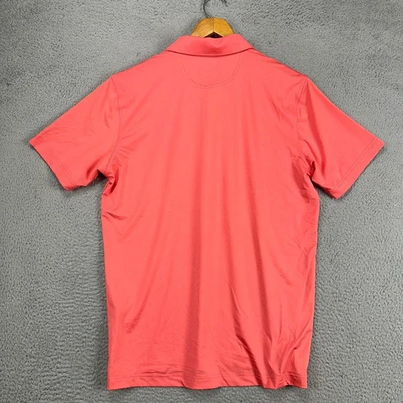 Chubbies‎ Mens Performance Polo Shirt Large Pink Golf Athletic